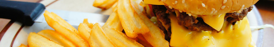 Eating Burger at Johnny's Burgers restaurant in Riverside, CA.